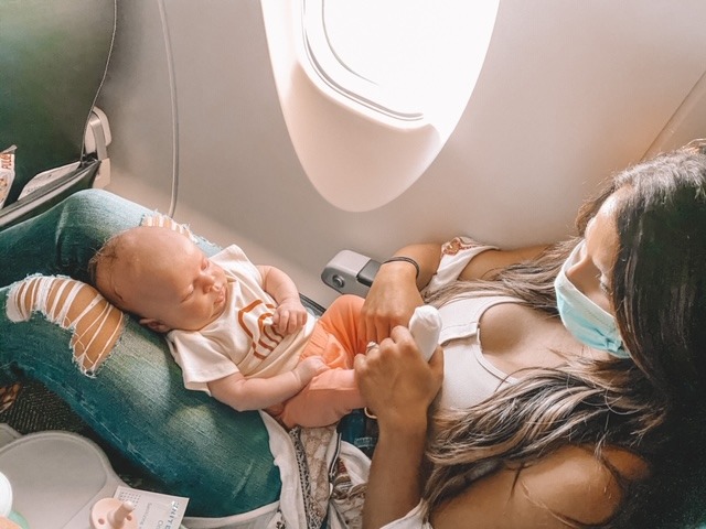 traveling with a newborn