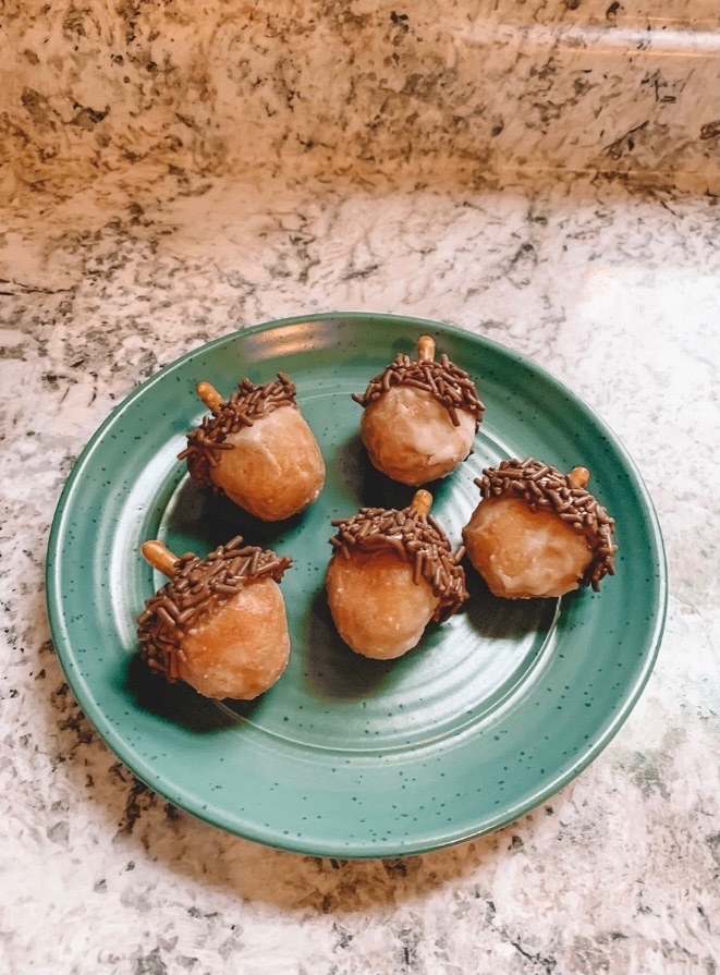 acorn donut holes sarah bowmar