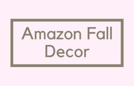 Amazon Fall Decor