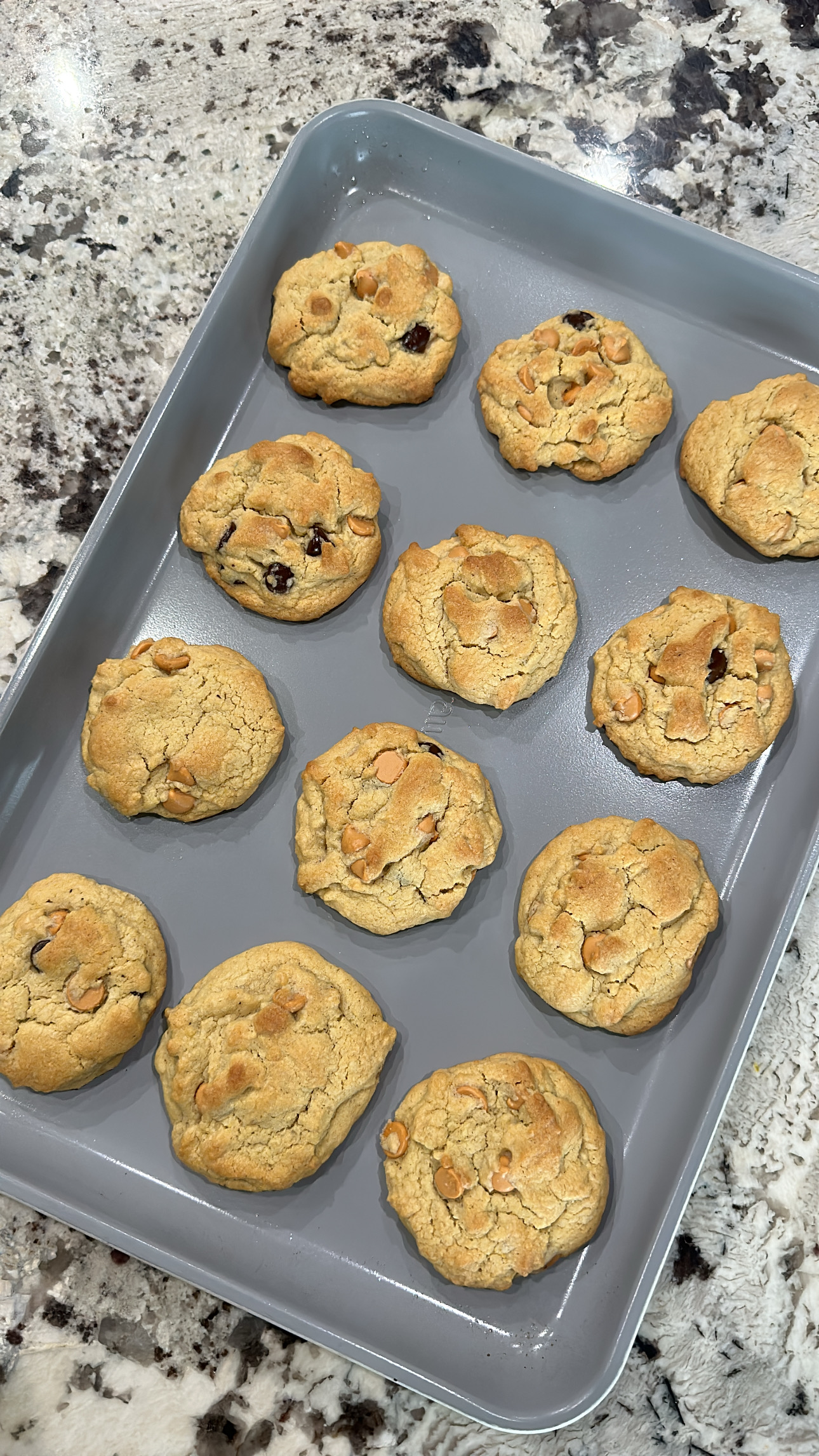 Fall Spiced Butterscotch Chip Cookies