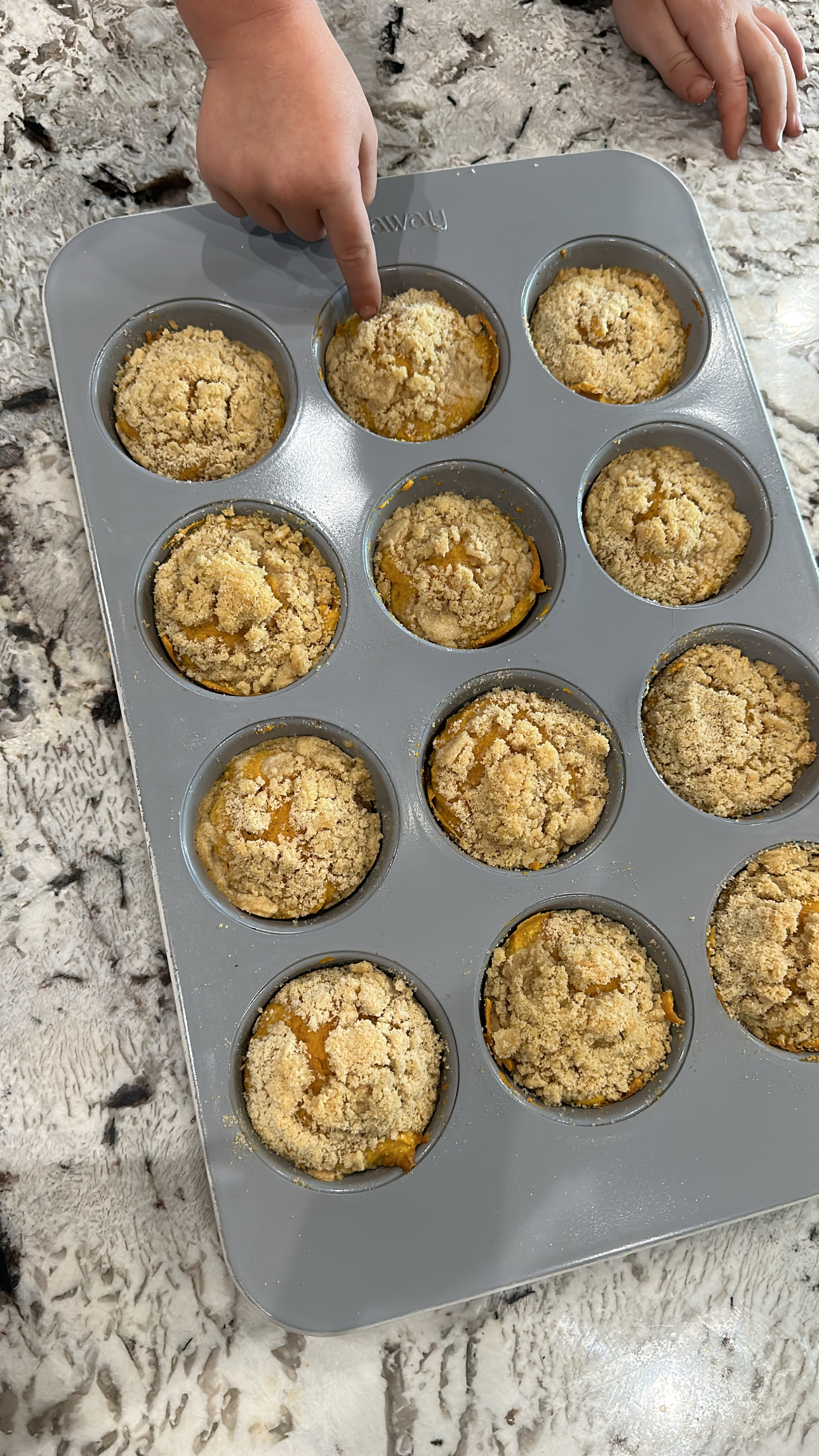 Pumpkin Streusel Muffins