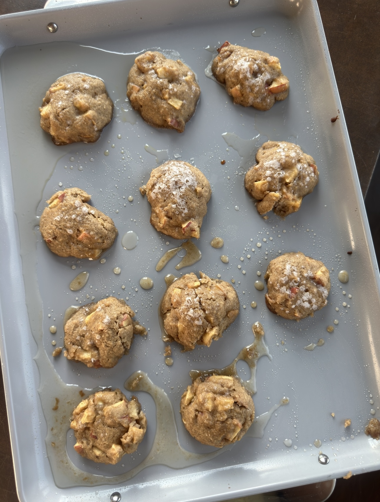 Apple Fritter Cookies