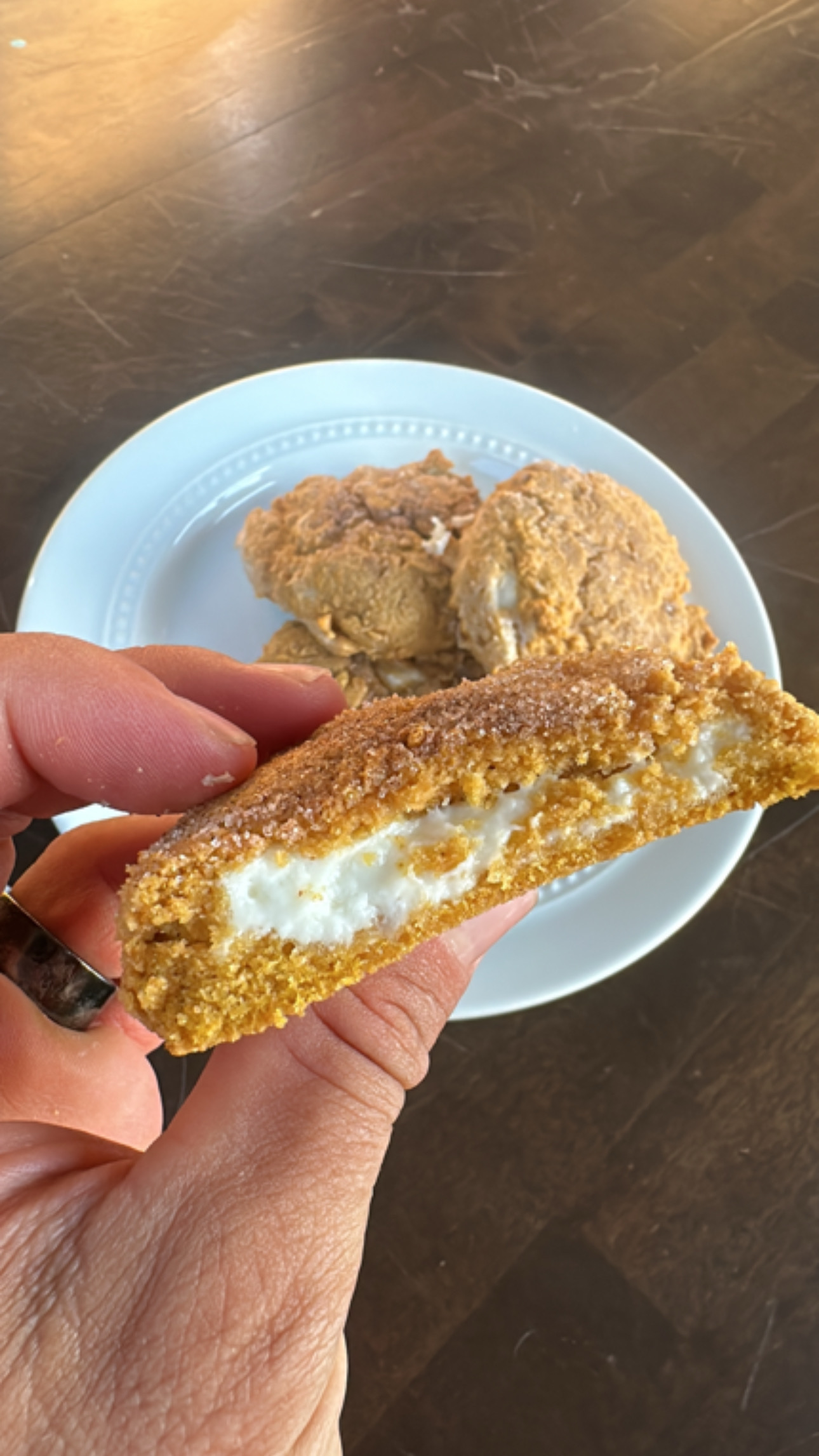 Pumpkin Cheesecake Snickerdoodles