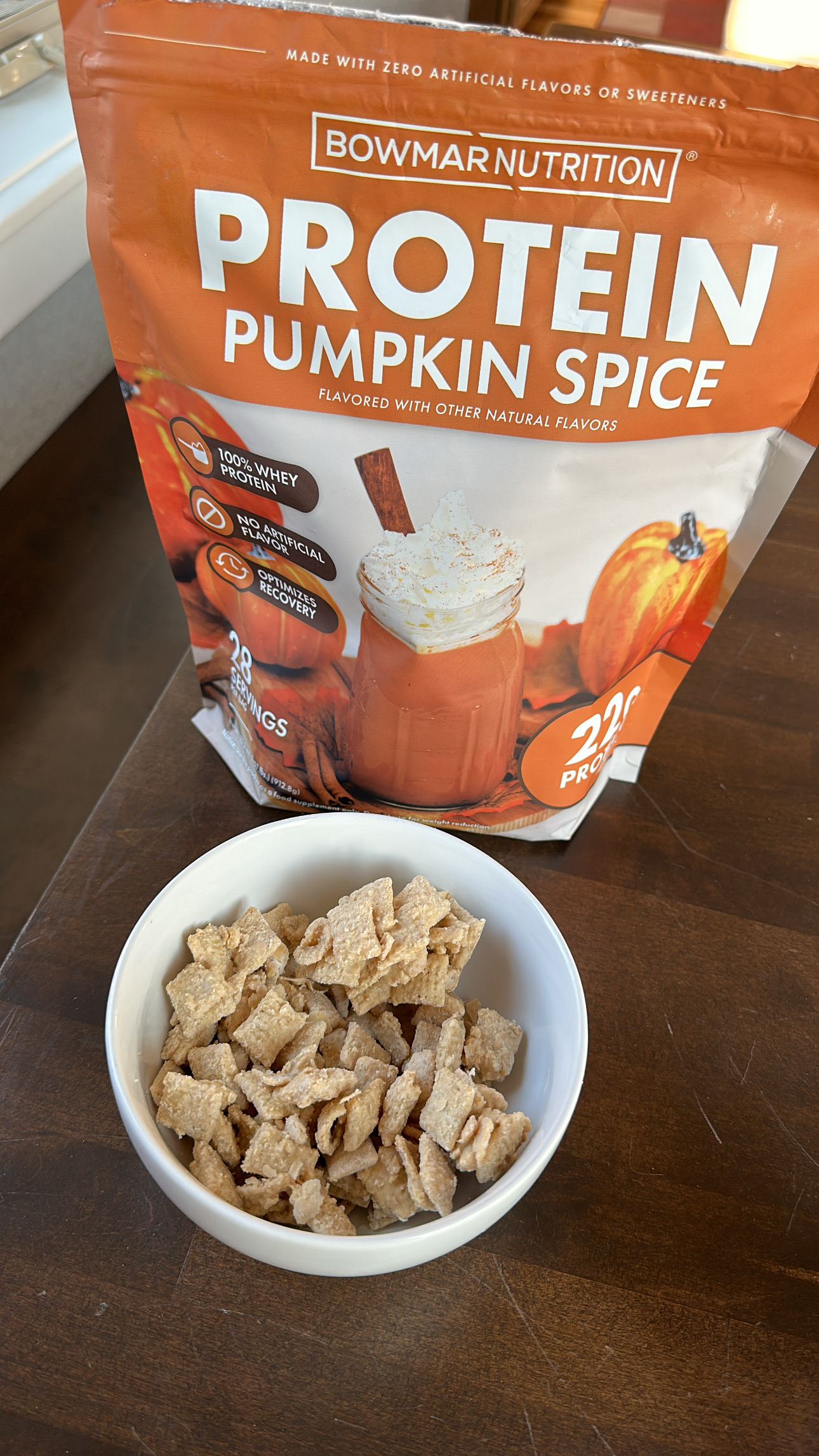 Protein Pumpkin Puppy Chow