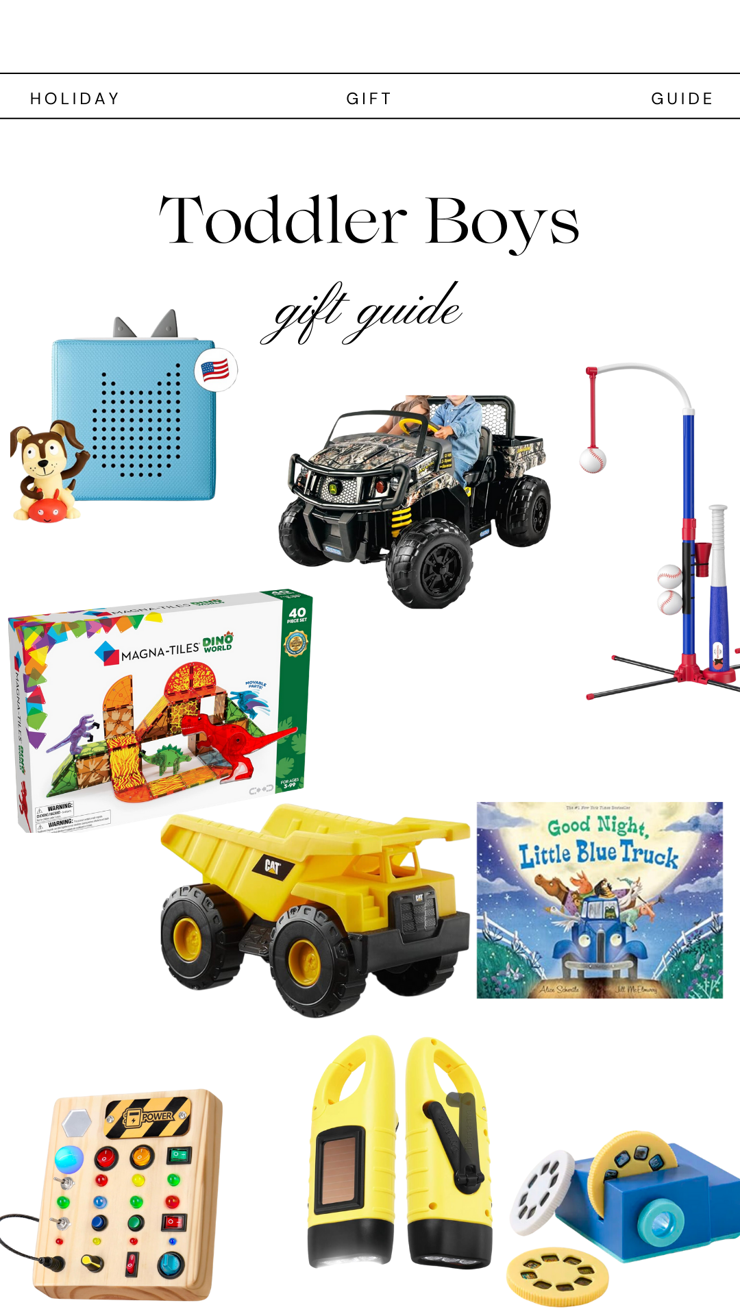 2024 Gift Guide: Toddler Boy