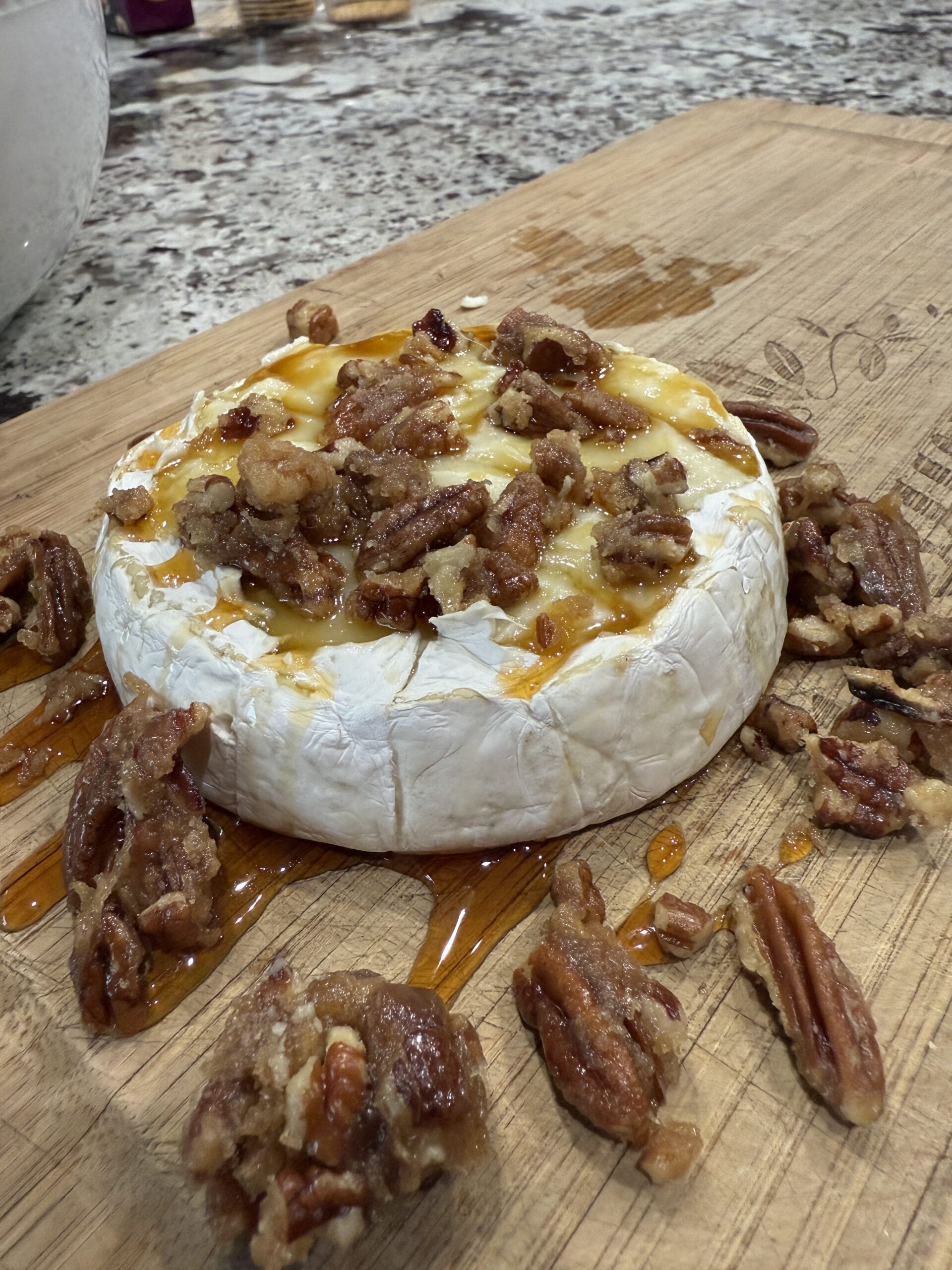 Hot Honey Baked Brie