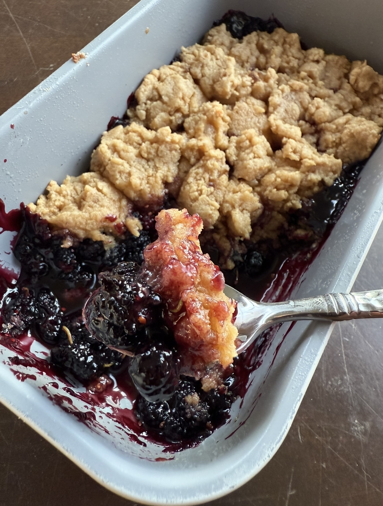 Mulberry Cobbler