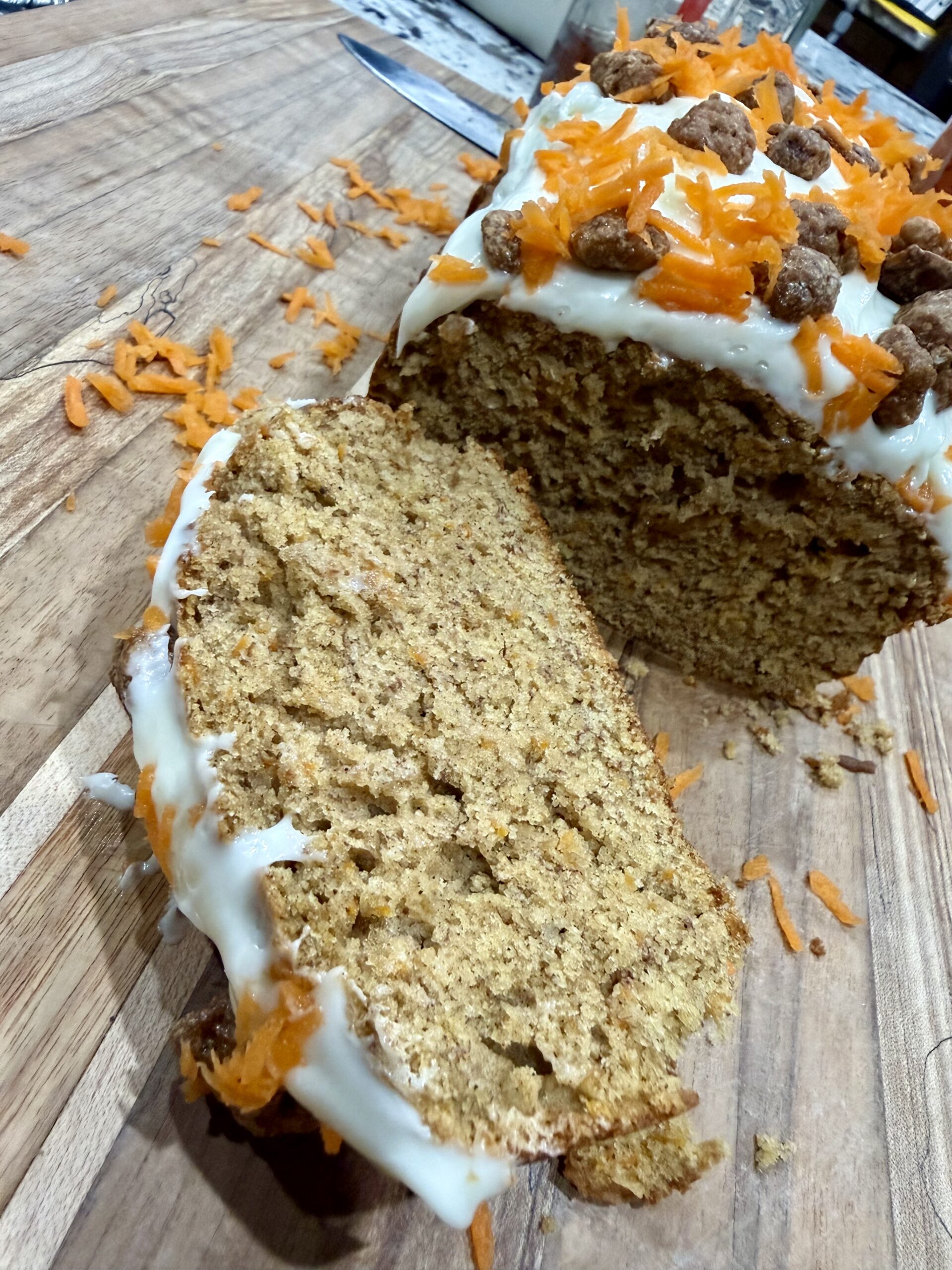 Carrot Cake Banana Bread